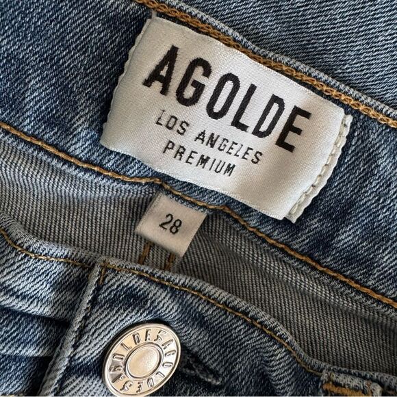 Agolde Sophie Distressed Skinny Jeans Size 28 - Picture 6 of 8